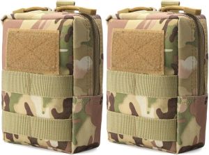 Molle Pouches 2PackEDC PouchMolle PouchTactical PouchAdmin Pouch MolleTactical PouchesGp PouchTactical Belt PouchEDC Pouch OrganizerDuty Belt PouchMolle Utility PouchTactical Gear