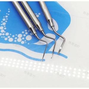 ที่ยกฟัน เครื่องมือหยิบปลายรากฟัน เครื่องมือถอนฟันแบบรุกรานน้อย ปลายแหลมมีฟันเลื่อย 1.0 1.5 2.0