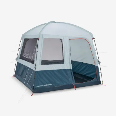 Decathlon Camping Living Room with poles - Arpenaz Base M - 6-person family tent