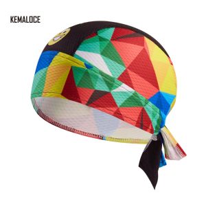 KEMALOCE UV Protection Cycling Cap Bandana Team Men Summer Breathable MTB Bike Scarf White&Black&Blue&Green 2023 Sports Bicycle Cap