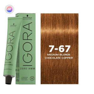 Màu Nhuộm Schwarzkopf Igora Zero Amm Thuần Chay Tự Nhiên Màu Nhuộm Phủ Bạc & Thời Trang 60ml