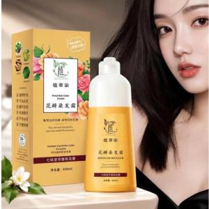 Kem Đổi Màu Tóc Petal Hair Color Cream 400ml | Kem Nhuộm Tóc Dạng Chai Dùng Tại Nhà
