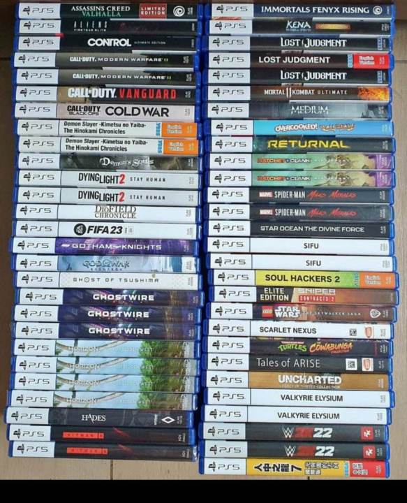 PS4 and PS5 Games on SALE PRELOVED | Lazada PH