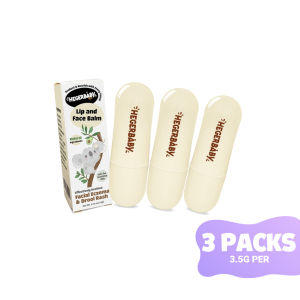 Hegerbaby Lip And Face Balm 3.5g Pack of 3