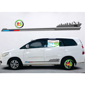 CUTTING STICKER mobil toyota inova custom minimalis terkeren