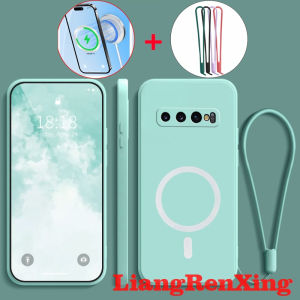 Case for SAMSUNG S10 PLUS SAMSUNG S10 PRO samsung s10 phone casing Softcase silicone shockproof Protector Smooth Cover new design aesthetic Wireless magnetic attraction YTBSWX01