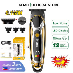 Kemei KM-1598 Professional Clipper For Hair Cut Rechargeable Clippers Mens Electric Beard Razor For Haircut Original