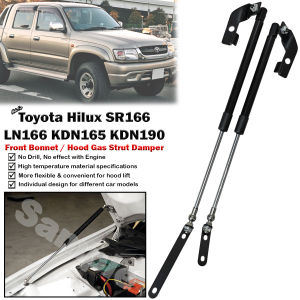 [READY STOCK] (2pcs) Toyota Hilux SR SR166 LN166 KDN190 1998-2004 Front Bonnet Damper Lift Gas Shock Strut Bonet Depan