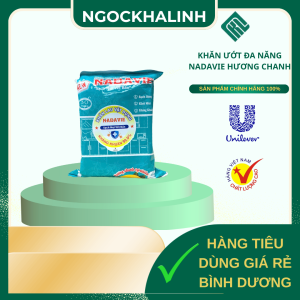 Khăn ướt đa năng nadavie Hương chanh