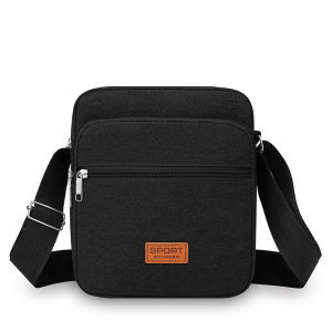 QNQN 2025 กระเป๋าสะพายใหม่ของผู้ชายกระเป๋าธุรกิจหลายชั้น กระเป๋าสตางค์กระเป๋าผ้าใบ กระเป๋าส่งข้อความผู้หญิง กระเป๋าส่งข้อความผู้หญิง กระเป๋าส่งข้อความผู้หญิง