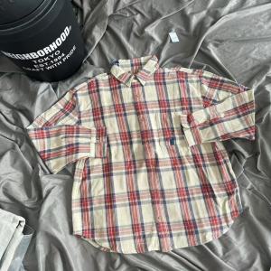 Japanese Style Trendy Dropshipping MDNS Sebastian Lee Same Style Patchwork Heavy Plaid Long Sleeve Shirt Jacket