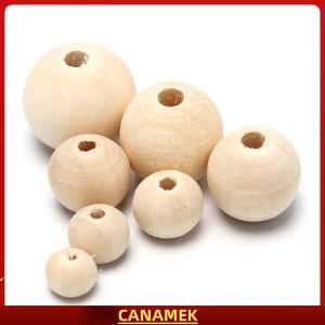 Miễn phí vận chuyển✨ Vòng Gỗ Spacer Bead Tự Nhiên Không Sơn Bằng Gỗ Bóng Hạt DIY Craft Đồ Trang Sức