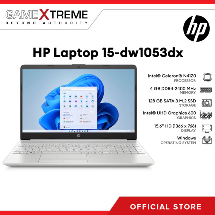 Sold HP Laptop 15-dw1053dx 4GB RAM 128 SSD