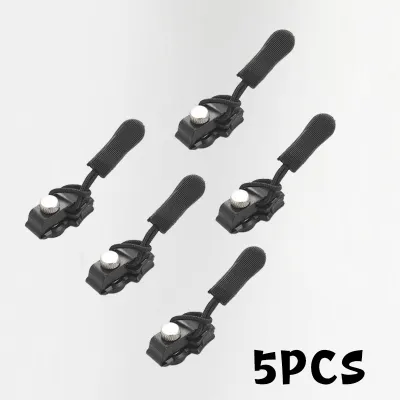 5PCS Ritsleting Pengganti Zipper universal Dapat Dilepas Aksesori Fashion Uniseks Aksesoris