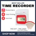 Daily Time Recorder Machine, DTR attendance recorder, Bundy clock time recorder machine. 