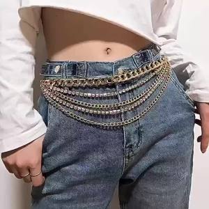 Oversized Hip Hop Faux Chain Necklace Unfading Plastic Statement Prop for Men Women