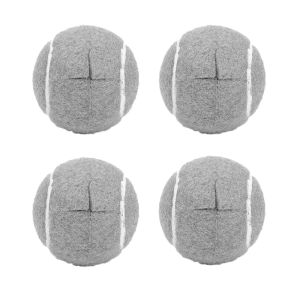 YESPERY 4Pcs/Set Furniture Leg Covers Tennis Balls Shape Cross Opening Supplies AntiSlip Floor Protection for Office Sofa Dining Room
