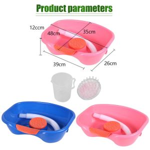 Hair Washing Basin Shampoo Basin Thicker for Elderly Pregnant Bedridden Silicon Pad