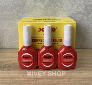 1 Box Tip-Ex Cair/ Correction Fluid Joyko JK-01