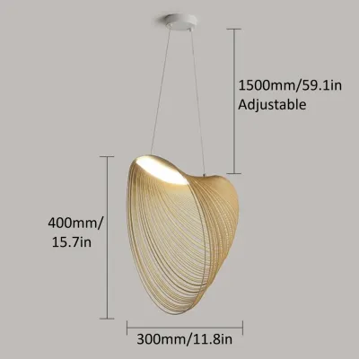 Japanese Wabi Sabi Rattan Chandelier Pendant Lamps LED Pendant Lighting Ceiling Lights Lampu Gantung Lampu Hiasan Decorative Lamps Hanging Lamps