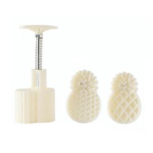 Plastic Dessert Dessert Moulds Pineapples/Flower Shape Hand-Making DIY Dessert Moulds for MidAutumn Festival