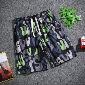 CP HOME กางเกงขาสั้นแฟชั่นน่ารัก สามารถสวมใส่ได้ทั้งชายหญิง  QC-DK8021 ลวดลายสมัยใหม่ใส่สบาย บางเบาไม่ร้อน