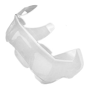 Streamlined Aerodynamic Spoiler for Helmets High Quality ABS Material Sporty Customization Easy Installation Racing Aesthetic