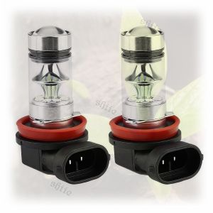 2Pcs H11/H8 LED Fog Light – 100W 4300K Yellow Super Bright DRL Compatible Para sa Kotse at SUV