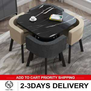 Reception tables and chairs business reception negotiation tables and chairs office leisure tables and chairs family dining table and chairs set round table + four stools