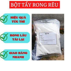 Bột Tẩy rong Rêu Sân Sàn Xi Măng Bờ Tường Gạch Tàu - Gói 500gr