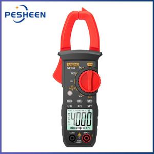 ST182 แคลมป์มิเตอร์แบบดิจิตอล AC/DC เครื่องทดสอบแรงดันไฟฟ้ามัลติมิเตอร์โวลต์มิเตอร์