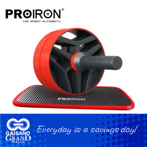 PRO IRON Abdominal Wheel Dual Mode Abdominal Wheel Exercise wheels Workout Equipment 136 Gaisano Grand