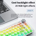 Aula F68 คีย์บอร์ดเกมมิ่ง 65% Tri-mode 68key Full RGB 2800mAh Hot-swapประกัน 2ปี(เปลี่ยนสินค้าใหม่) ส่งไว. 