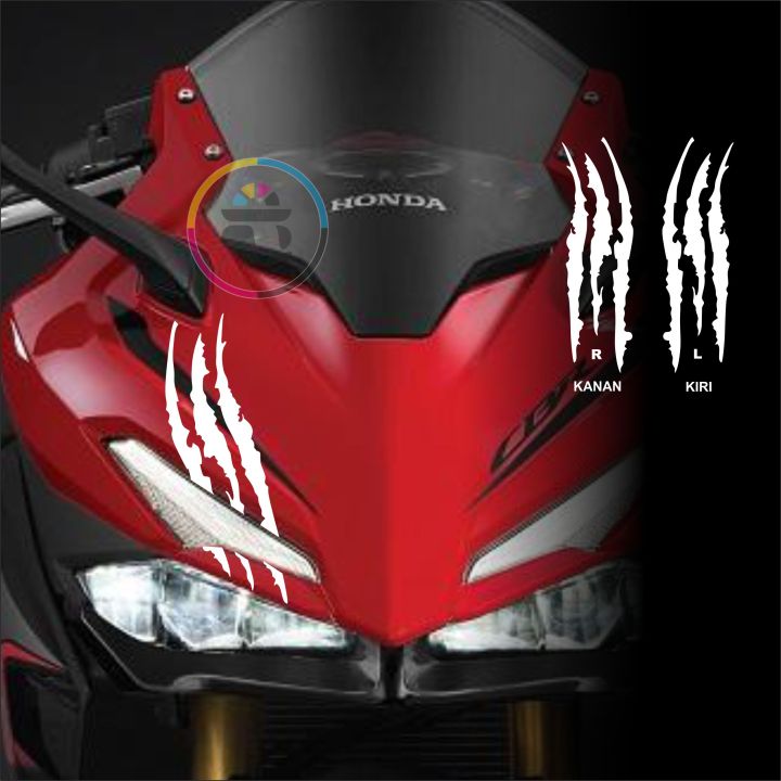 Stiker cakar variasi lampu dan body motor | Lazada Indonesia