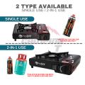 BKK Portable Stove Camping Gas Stove Portable Gas Stove Mini Gas Stove Portable Stove Camping Portable Gas ( BDZ 155-A ) 户外煤气炉. 
