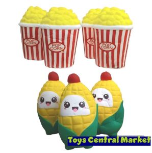 Squishy jumbo jagung popcorn mainan anak squishy slow pencet tekan motorik edukatif