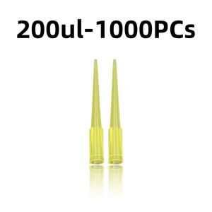 1000/500Pcs 10ul / 200ul / 1ml Pipette Gilson Tips Disposable Pipette Tips For Liquid Transfer