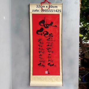 Biểu lụa thư pháp CHA MẸ. Quà tặng ông bàcha mẹbạn bèđối tác mừng tân gia khai trương.Quà cướitếtsinh nhật