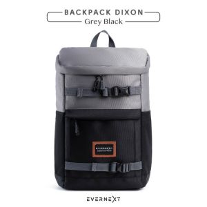 Tas Ransel Kuliah Pria Premium Branded Evernext Backpack Dixion