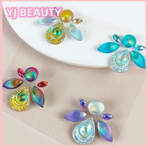 🔥🔥🔥yaojun 3D Face Tattoo Jewels Stickers Shiny Face Decoration Sticker Body Art Decoration Stage Makeup Decoration Tool