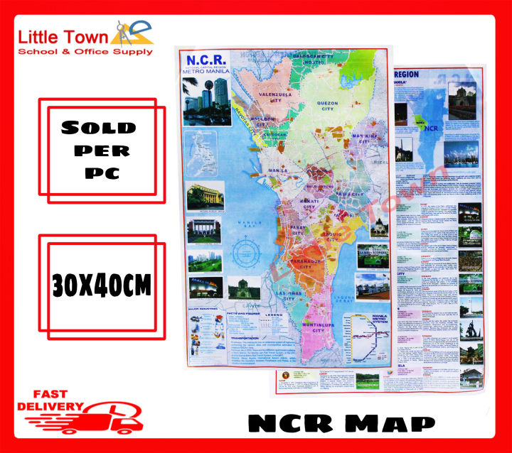 Chart Map / National capital region NCR | Lazada PH