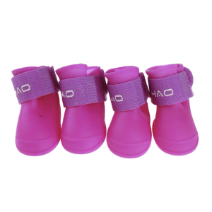 4Pcs Pet Shoes dog shoes puppy shoes Waterproof Shoes Anti Slip Dog Boots for small dogs shih tzu