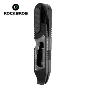 RockBros Tire Pry Reusable Multi-function Tire Opener Multi-batch Head Ratchet Tool Multi-size hexagon spanner Nylon Pry Tire Repair Tools
