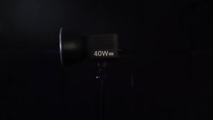 Ulanzi L023 40W Pro Portable LED Video Light Bi-Color COB Photographic Studio Light 2500K-6500K 3400mAh for Video Live Streaming