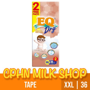 EQ Dry Jumbo Pack XXL 36 - Tape Baby Diapers