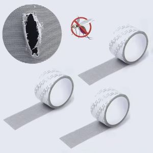 CUFEI Self Adhesive Window Screen Repair Tape Anti Insect Mosquito 5cm Mosquito Net Repair Tape Durable Mesh Broken Holes Repairing Tape