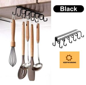 KW SHOP Under Cabinet Storage Hook Mug Holder Kitchen Utensil Hanger Closet Hanger Tool