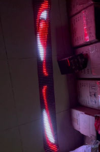 Lampu Led Mata Genit Truk Mobil Bus Strobo Kaca Running Text 12volt 24volt 1.5m Terbaru 20 Mode