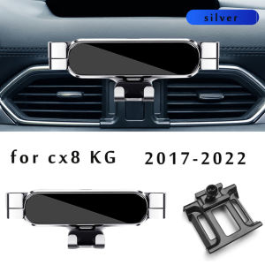 Car Phone Holder For Mazda CX5 CX 5 KF CX 8 KG 2017 2021 2022 2023 2024 Car Styling Bracket GPS Stand Rotatable Support Mobile Accessories