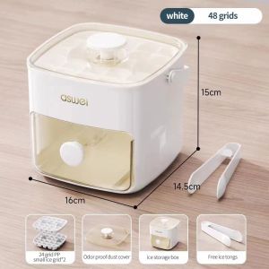 Ice Cube Mold Make Ice Push Type Frozen Balls High Capacity Household Food Grade Ice Box